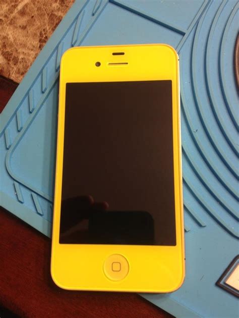 Yellow Iphone 4 Apple Repair Galaxy Phone Samsung Galaxy Yellow