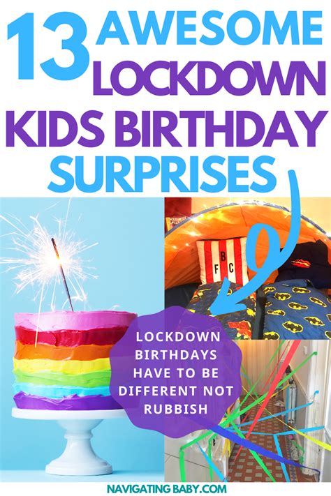 My lockdown birthday was probably one of the best i ever had. 13 Awesome Kids Lockdown Birthday Ideas to make it special ...