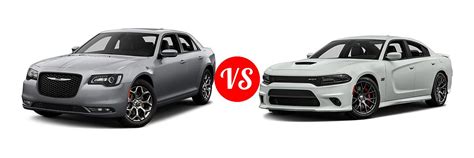 2017 Chrysler 300 Vs 2017 Dodge Charger Srt 392