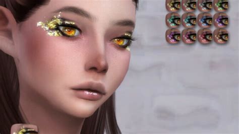 Eyeshadows 60 By Tatygagg At Tsr Lana Cc Finds