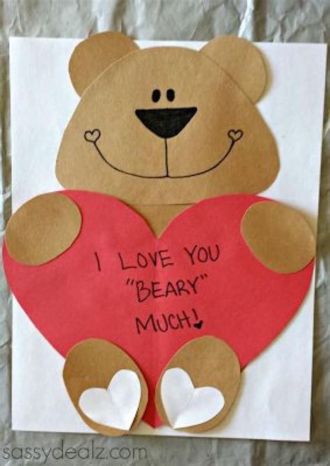 25 Valentines Day Crafts For Kids With Images Preschool Valentine