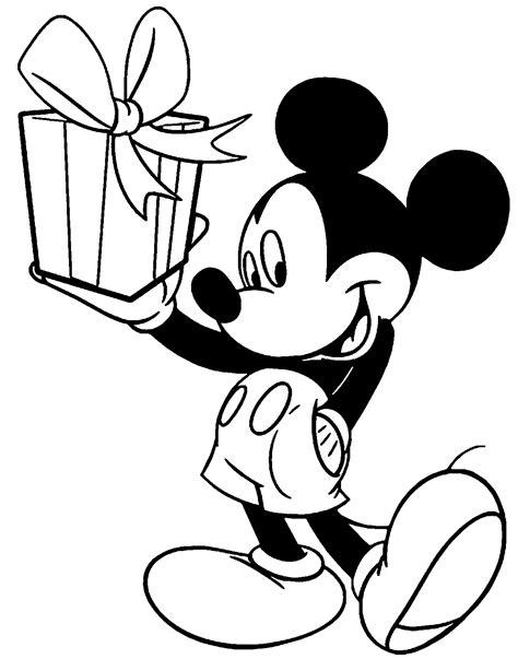 Mickey Mouse Outline Drawing At Getdrawings Free Download