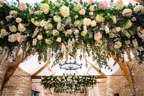 Floral Ceiling Joanna Carter Wedding Flowers Oxford Oxfordshire