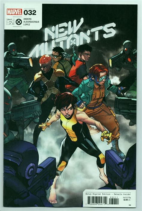 New Mutants 32 Rafael De Latorre Main Cvr Marvel 2022 Nm Comic