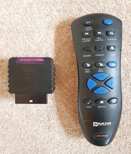 Joytech Sony Playstation 2 Dvd Remote Control With Receiver