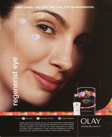 Oil Of Olay Campaign Olay Regenerist Serious Business Peptides