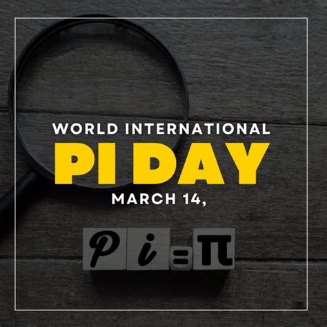 Copy Of World Pi Day Postermywall