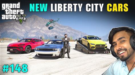 New Liberty City Cars Gta V 148 Gameplay Gta 5 148 Techno Gamerz