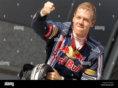 German Formula One Driver Sebastian Vettel Of Red Bull Racing