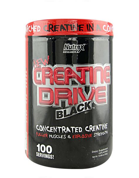 Creatine Drive Black By Nutrex Research 300 Grams