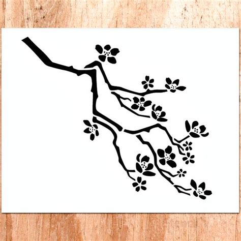 Cherry Blossom Small Stencil