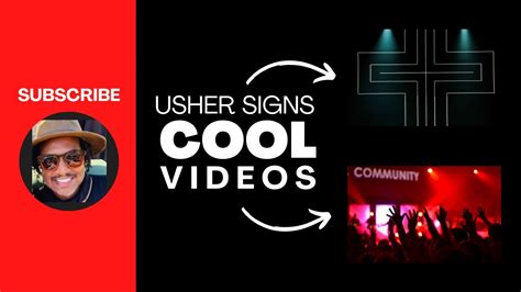 How To Learn The Basic Usher Signs Youtube