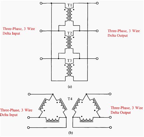 Three Phase Transformer Design Geometry Delta Wye Connections And