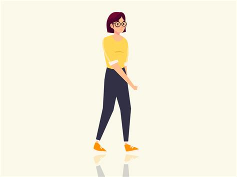 Walk Cycle Animation  Animation After Effects By Mograph Workflow