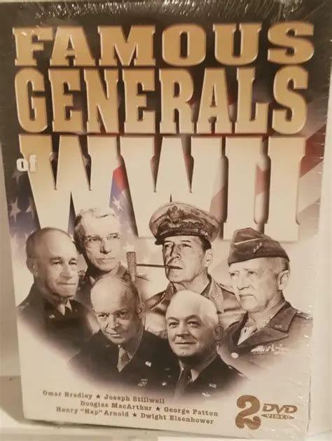 Famous Generals Of World War Ii 2 Dvd Set 1399 Picclick