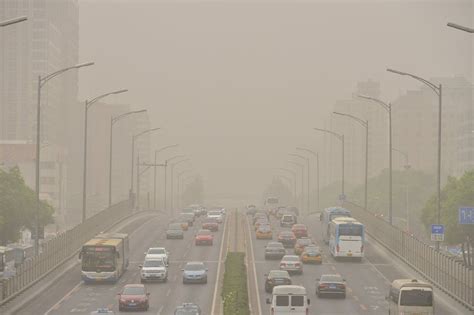 Dust Storm Chokes Beijing And Northern China Bbc News