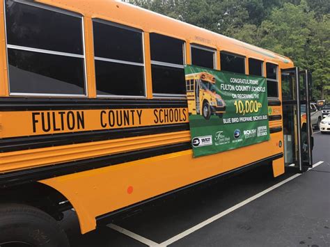 Fulton County Schools Unveils Georgias Largest Fleet Of Propane Fueled