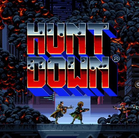 Huntdown Dystopischer Arcade Shooter Für Retro Fans