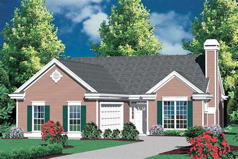 Plan 69251am Quaint Comfortable Ranch House Plan Ranch