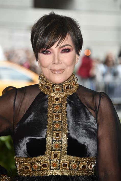 Kris Jenner Celebrity Hair And Makeup At The 2018 Met Gala Popsugar