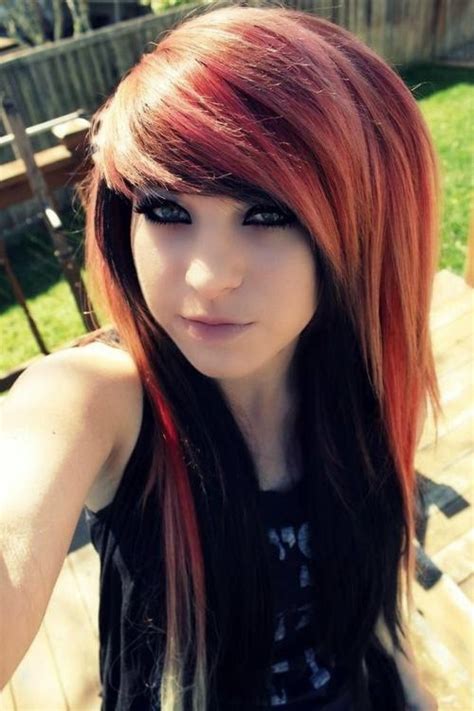 Cute Stylish Emo Hairstyles For Girls Hair Fashion Online