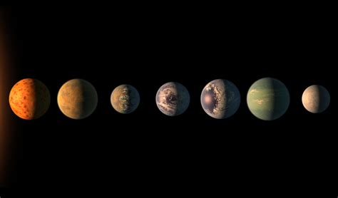 Nasa Discovers An Entire Solar System Of Seven Earth Sized Planets