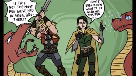 Some Thor And Loki Comic Dubs Youtube