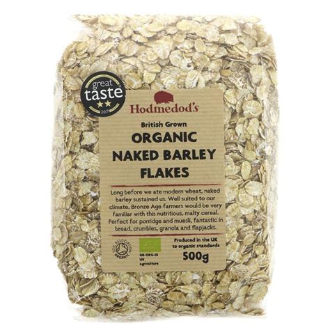 Hodmedods Organic Naked Barley Flakes G Hodmedods