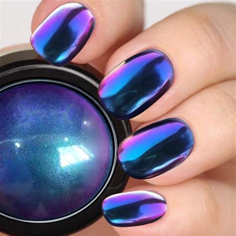 Buy Royalty Prettydiva Chameleon Chrome Nail Powder Magic Mirror