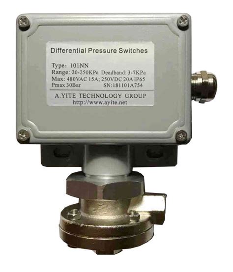 101nn Single Diaphragm Differential Pressure Switches
