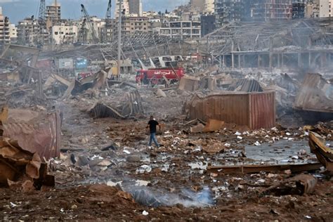 Double Explosion à Beyrouth Au Moins 50 Morts Et 2750 Blessés Selon