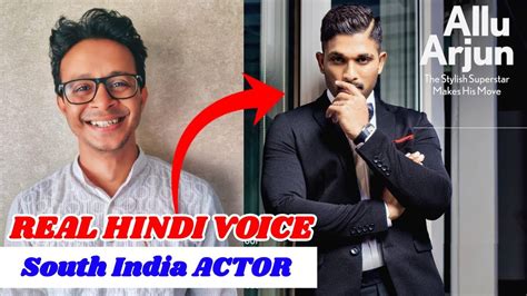 Top 5 Dubbing Artist Of South Indian Actors Real Voice Behind South