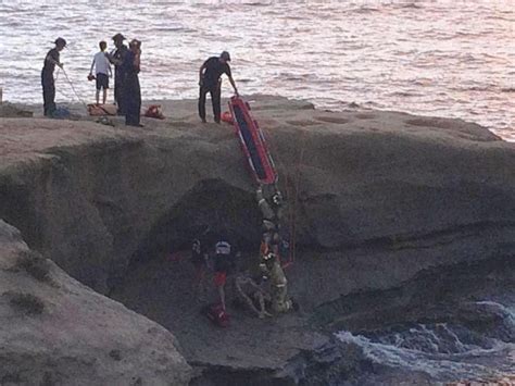 Lifeguards Rescue Injured Sunset Cliffs Jumper The San Diego Union