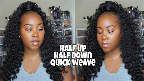 We did not find results for: Half Up Half Down Quick Weave - YouTube