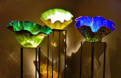 Chihuly Bowls Illuminated Seattle 2014 Glass Art Chihuly Paper Lamp