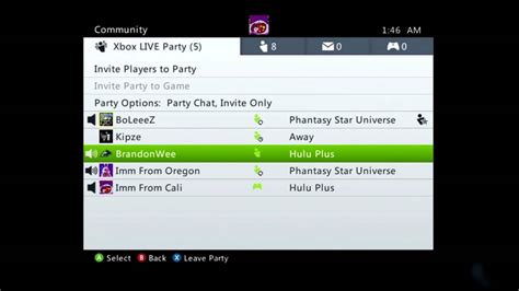 Xbox 360 Party Chat Brandons Mom Youtube