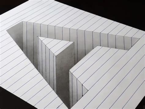 38 Optical Illusion Drawings  Image Forest