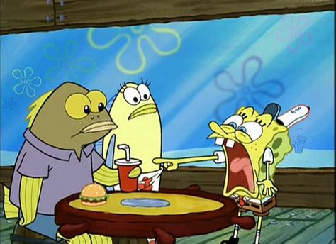 SpongeBob SquarePants Screaming At Customers