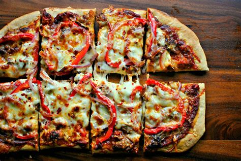 Simply Scratch Spicy Three Cheese Italian Sausage And Red Pepper Pizza