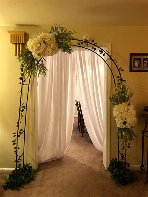 Buy Mtb Decorative Metal Garden Arbor Wedding Arch Party Ceremony