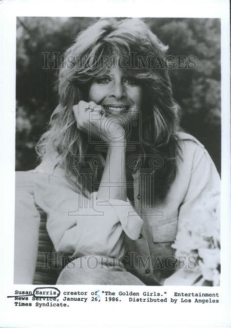 1986 Press Photo Susan Harris Creator Golden Girl Entertainer News Ser Historic Images