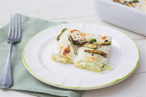 Ricetta Crepe Alla Crema Di Asparagi La Ricetta Di Giallozafferano