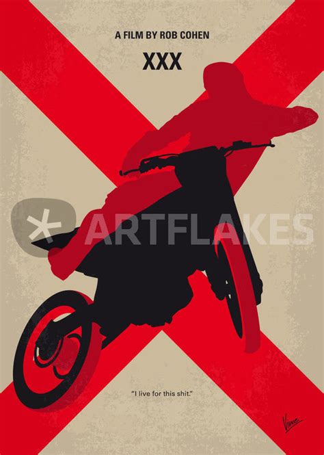 No728 My Xxx Minimal Movie Poster Grafikillustration Als Poster Und