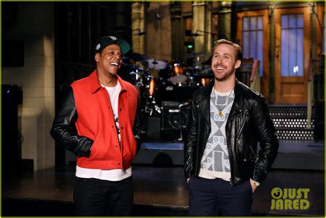 Ryan Gosling And Jay Z Are Together Again At Last At Snl Photo 3966273 Jay Z Ryan Gosling