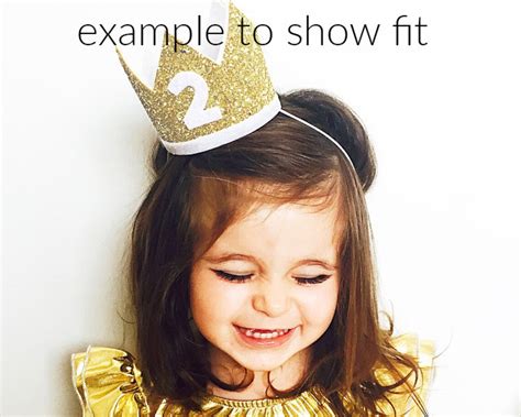 2nd Birthday Crown Girl 2nd Birthday Girl Outfit Girl 2nd Etsy