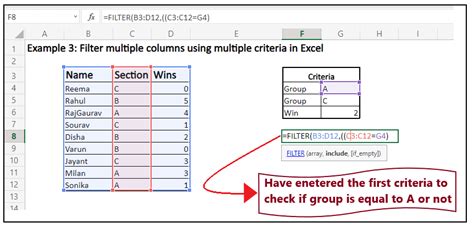 Excel Filter Function Easy Excel Tips Excel Tutorial Free Excel