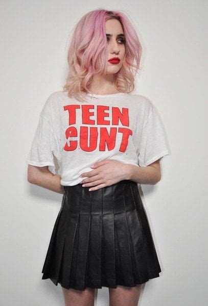 Rita Ora Wears Teen Cunt T Shirt At London Fashion WeekSexiz Pix