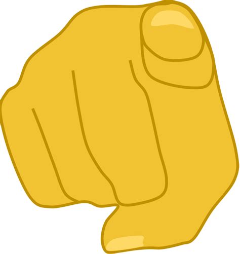 Finger Pointing At You Emoji Hd Png Download Vhv