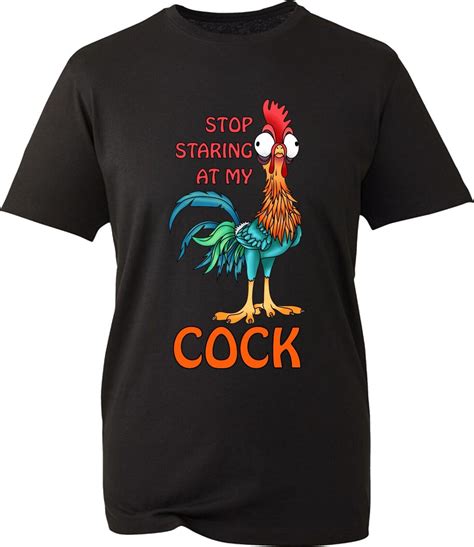 Stop Staring At My Cock T Shirt Funny Joke Rude Novelty Meme Top Tee Unisex Ebay