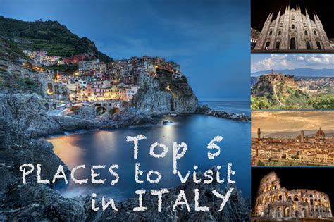 Top 5 Places To Visit In Italy Felipe Pitta Travel